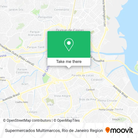 Supermercados Multimarcos map