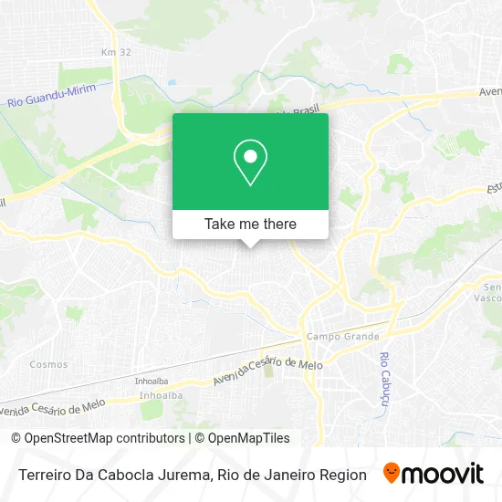 Terreiro Da Cabocla Jurema map