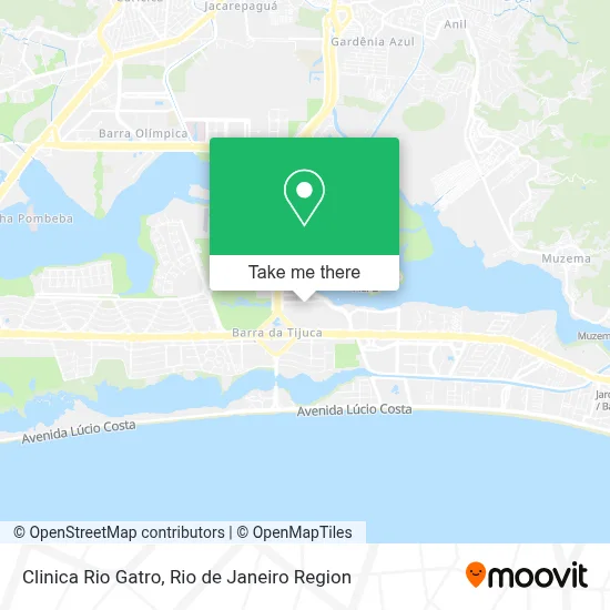 Clinica Rio Gatro map