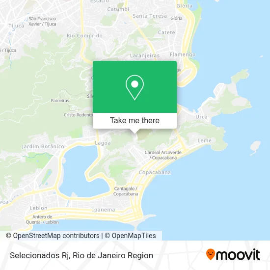 Selecionados Rj map