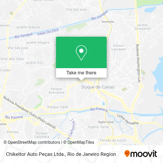 Chikeltor Auto Peças Ltda. map