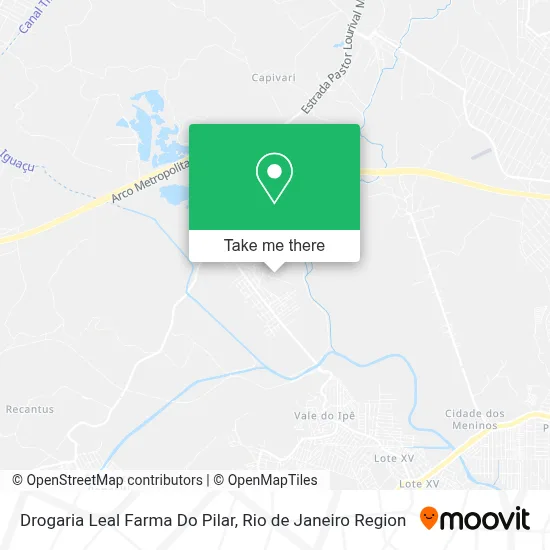Drogaria Leal Farma Do Pilar map