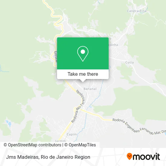 Jms Madeiras map