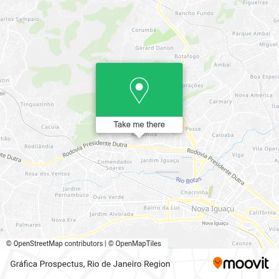 Gráfica Prospectus map
