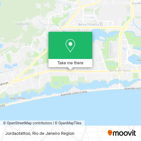 Jordaotattoo map