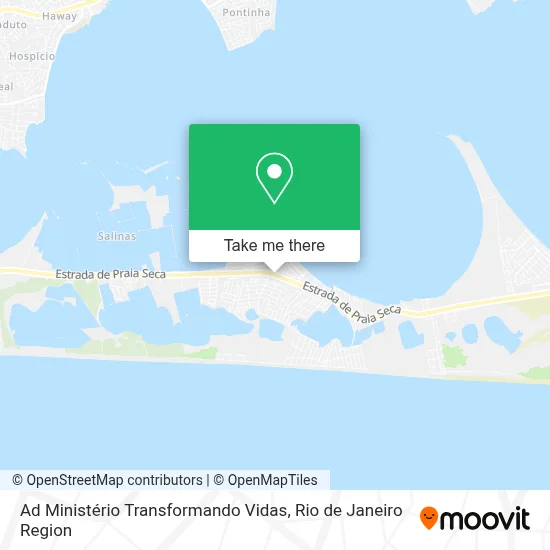 Ad Ministério Transformando Vidas map
