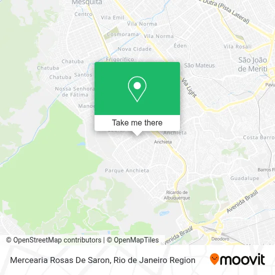 Mercearia Rosas De Saron map