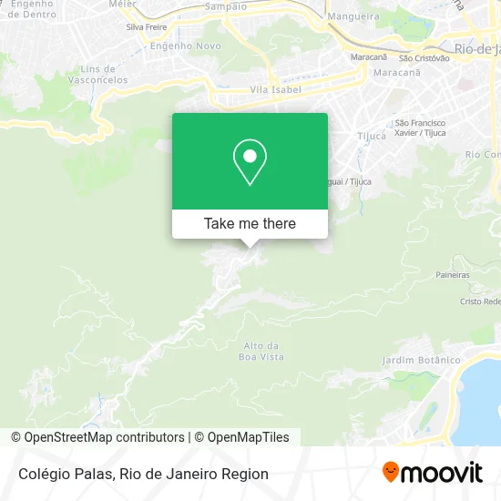 Colégio Palas map