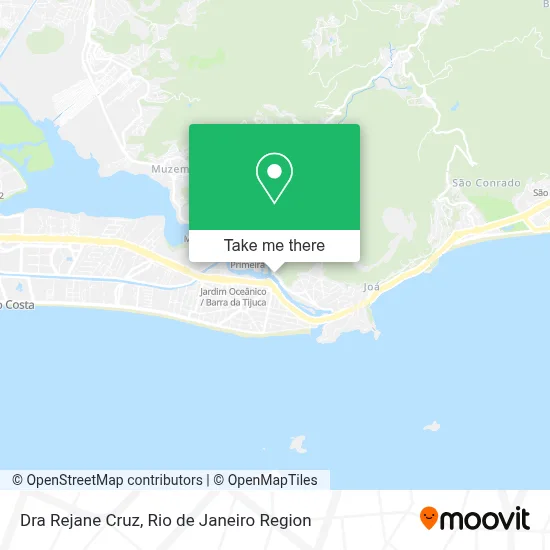 Dra Rejane Cruz map
