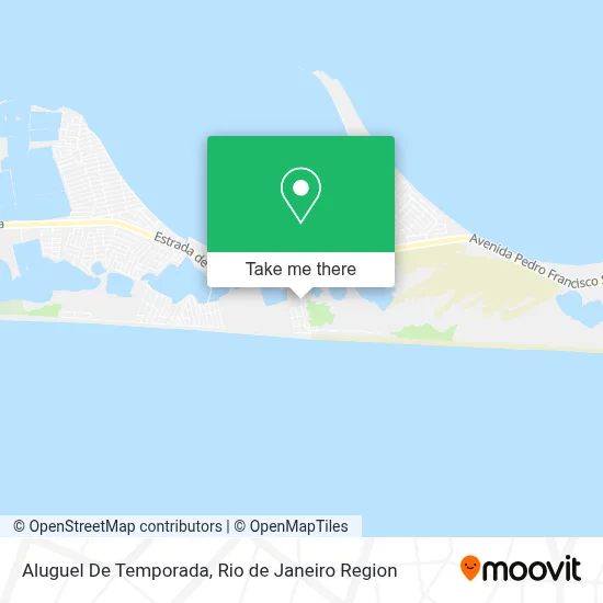Aluguel De Temporada map
