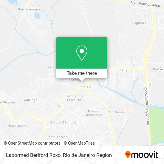 Labormed Berlford Roxo map