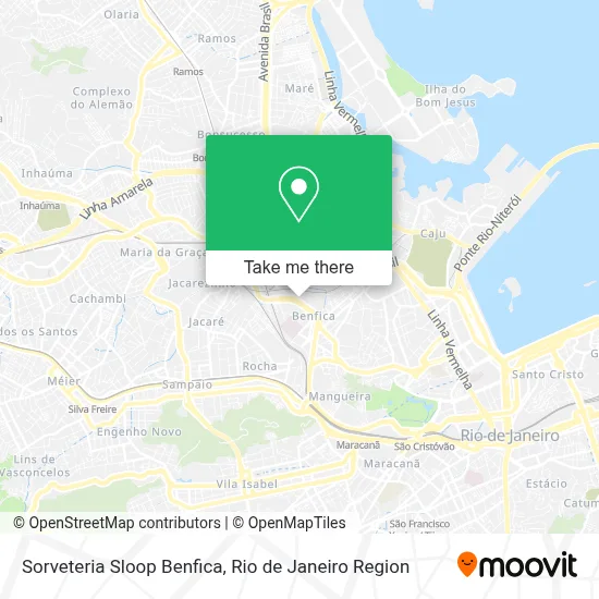 Sorveteria Sloop Benfica map
