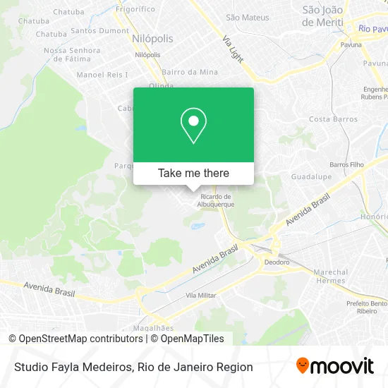 Studio Fayla Medeiros map