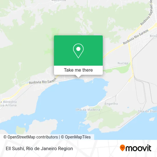 Ell Sushi map
