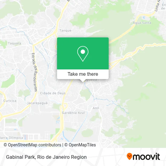 Gabinal Park map
