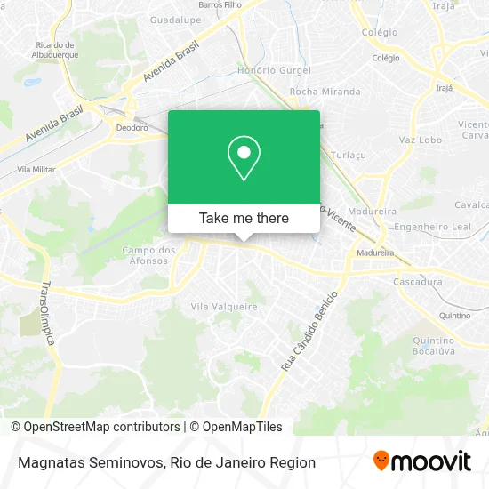 Magnatas Seminovos map