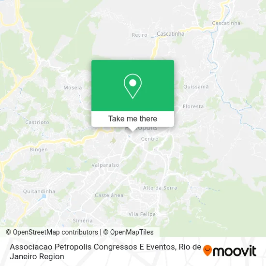 Associacao Petropolis Congressos E Eventos map
