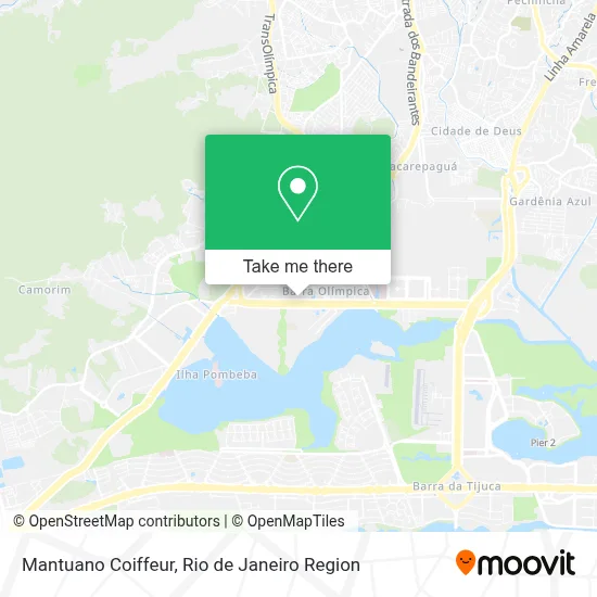 Mantuano Coiffeur map