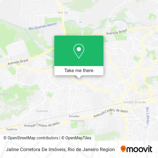 Jaline Corretora De Imóveis map