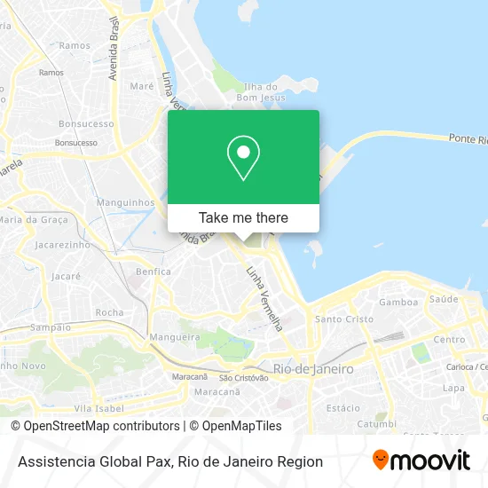 Assistencia Global Pax map