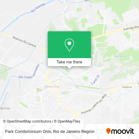 Park Condominium Onix map