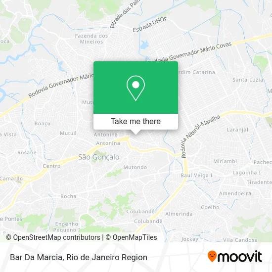 Bar Da Marcia map
