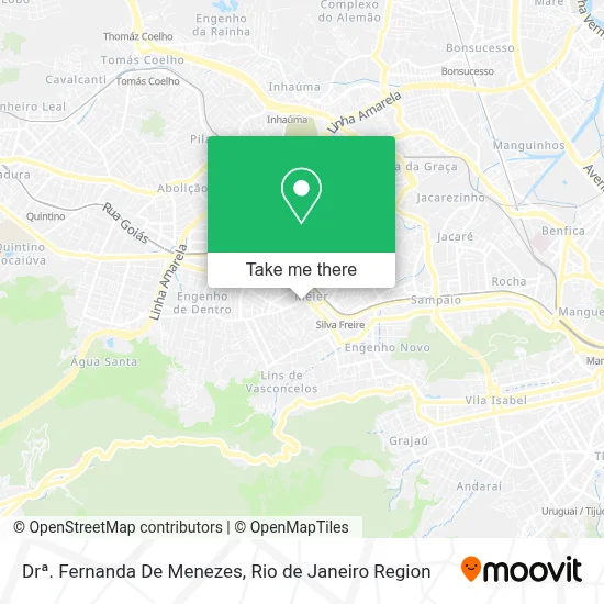 Drª. Fernanda De Menezes map