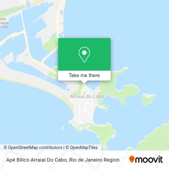 Apê Bilico Arraial Do Cabo map