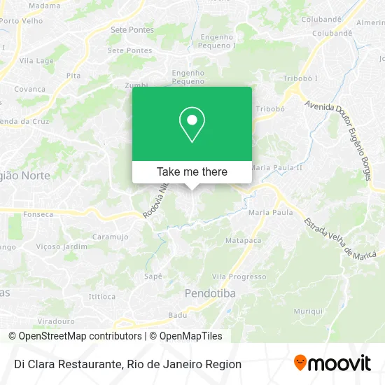 Di Clara Restaurante map