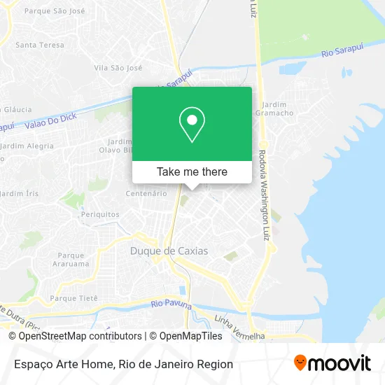 Espaço Arte Home map