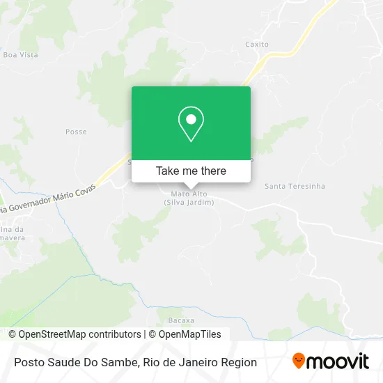 Posto Saude Do Sambe map