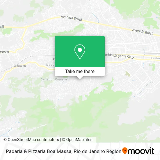 Padaria & Pizzaria Boa Massa map