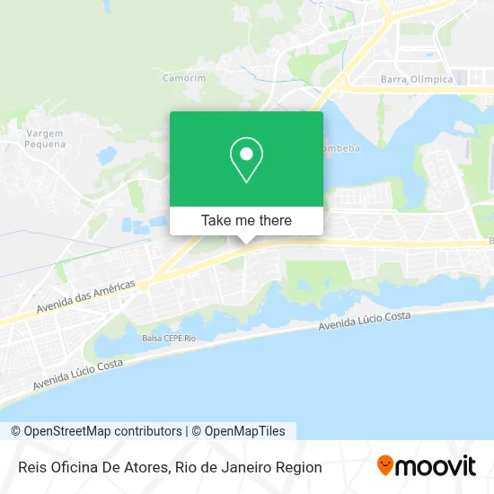 Reis Oficina De Atores map