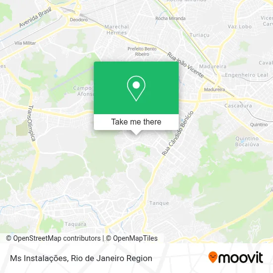 Ms Instalações map