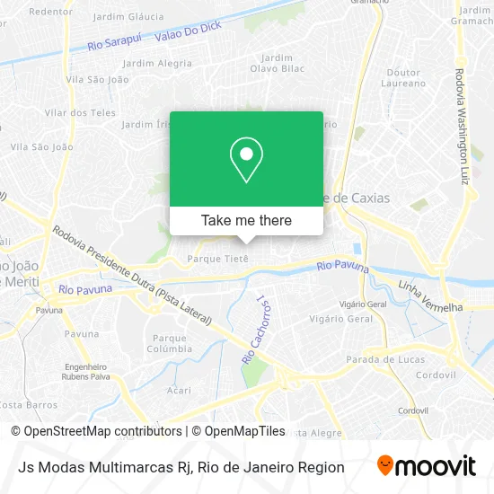 Js Modas Multimarcas Rj map