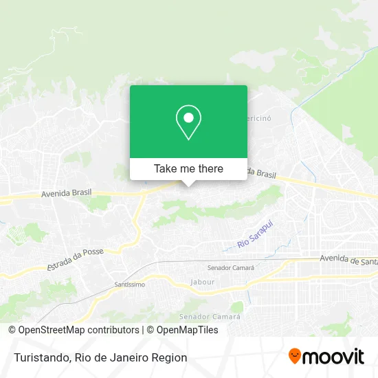 Turistando map