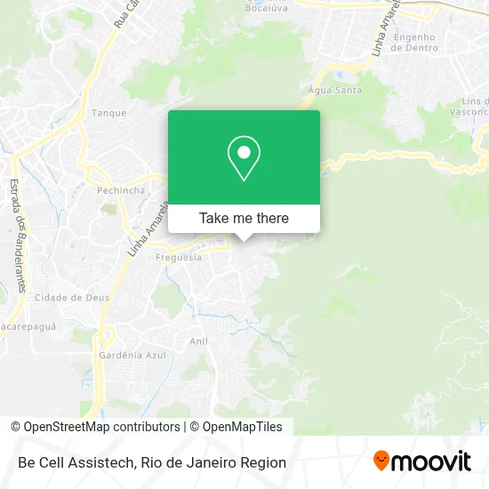 Be Cell Assistech map