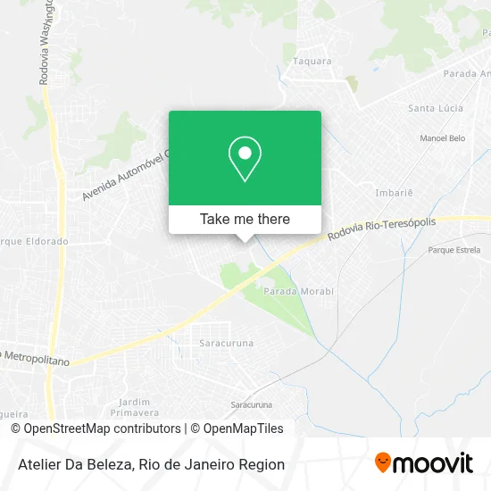 Atelier Da Beleza map