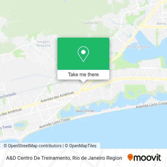 A&D Centro De Treinamento map