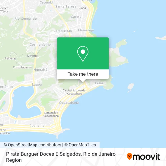 Pirata Burguer Doces E Salgados map