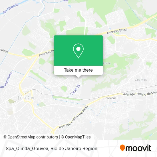 Spa_Olinda_Gouvea map