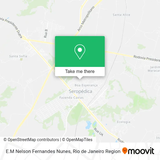 E.M Nelson Fernandes Nunes map