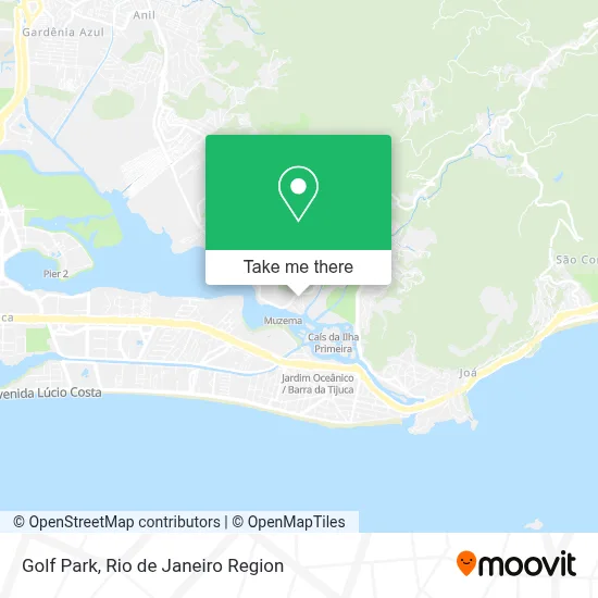 Golf Park map