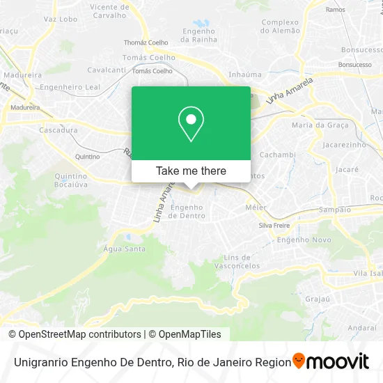 Unigranrio Engenho De Dentro map