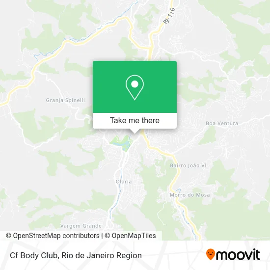 Cf Body Club map
