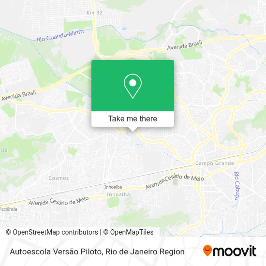 Autoescola Versão Piloto map