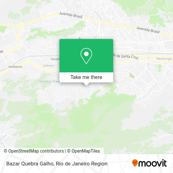 Bazar Quebra Galho map