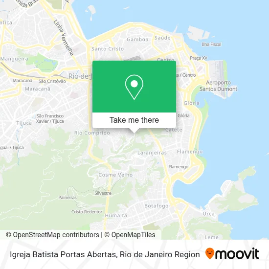 Igreja Batista Portas Abertas map