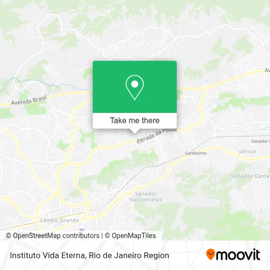 Instituto Vida Eterna map