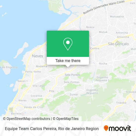 Equipe Team Carlos Pereira map